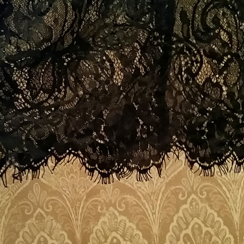 Black Lace Cocktail Dress - Picture 4 of 4